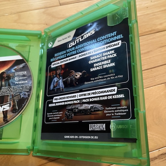 Star Wars Outlaws Special Edition - Xbox Series X Extra Content CIB Additional - Picture 4 of 5